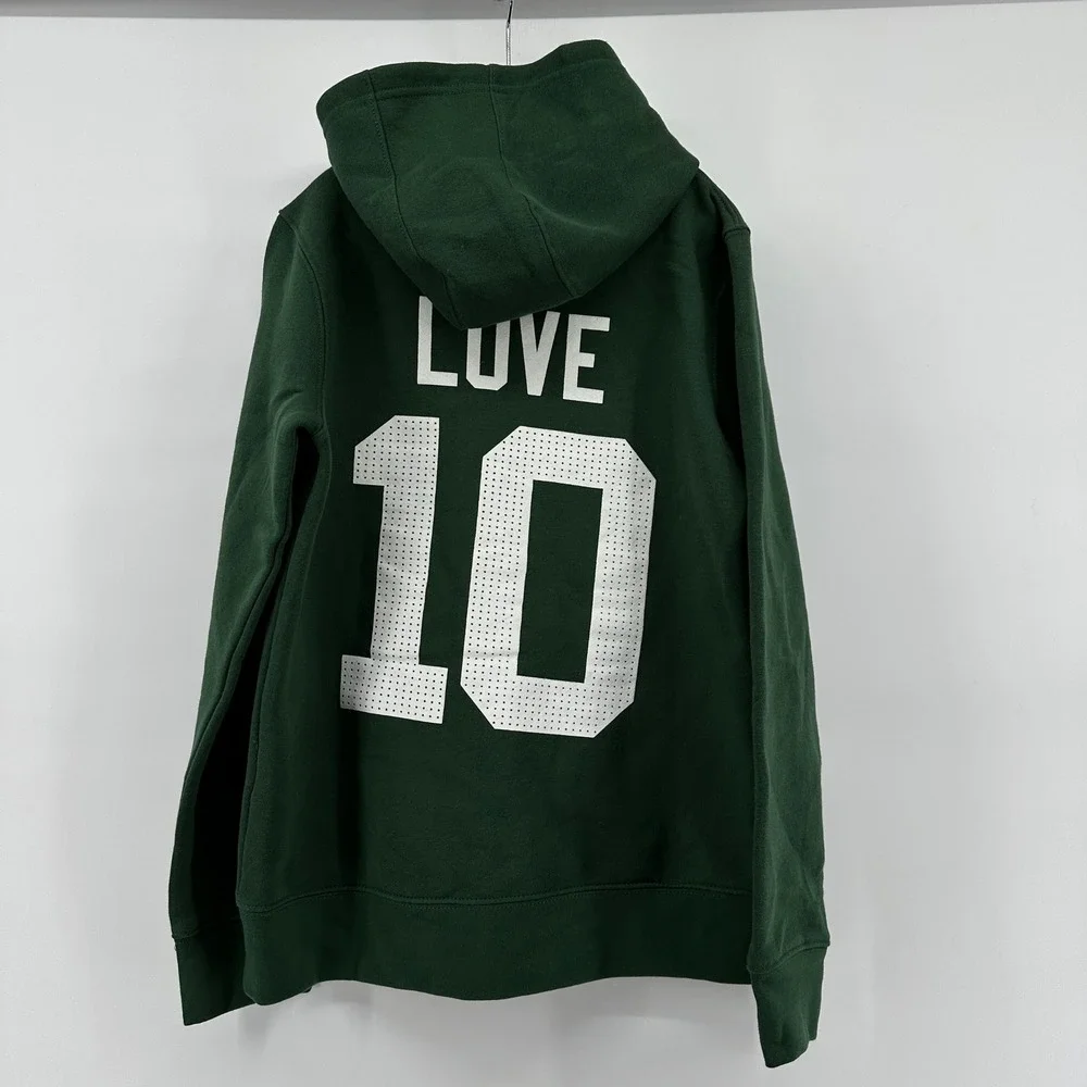 Nike Green Bay Packers Jordan Love 10 Kids Hoodie Green M 10/12 FA180409FGL2VIE